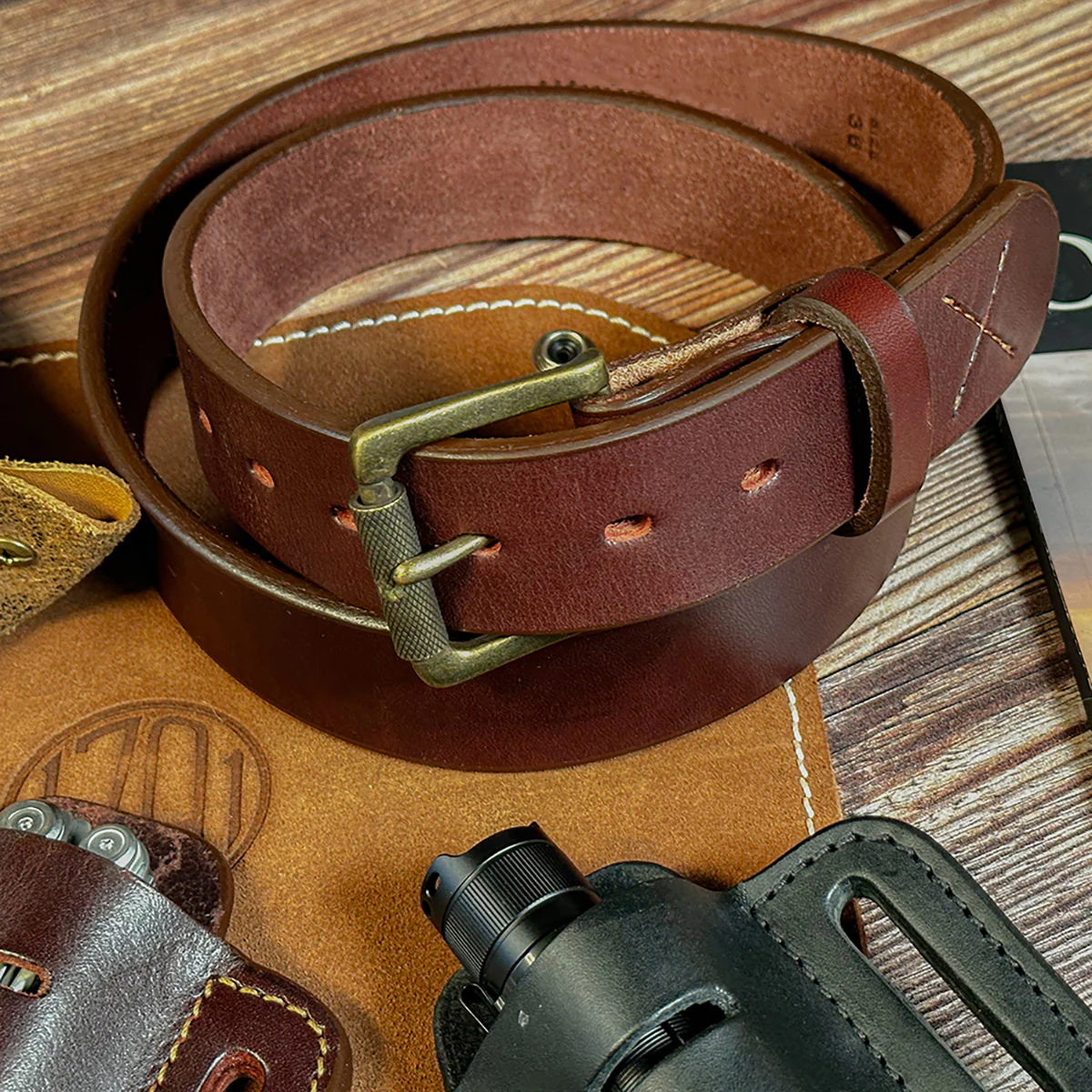 Leather Heavy Duty Belt - Image 9
