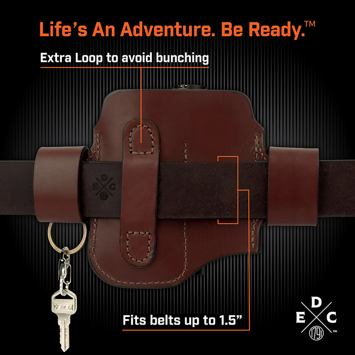 Leather Multitool Action Snap Belt Sheath - Image 25