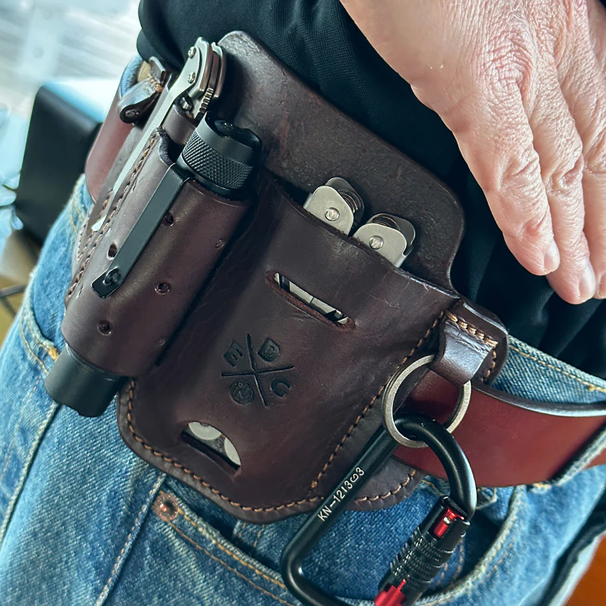 Leather Multitool Belt Sheath - Image 2