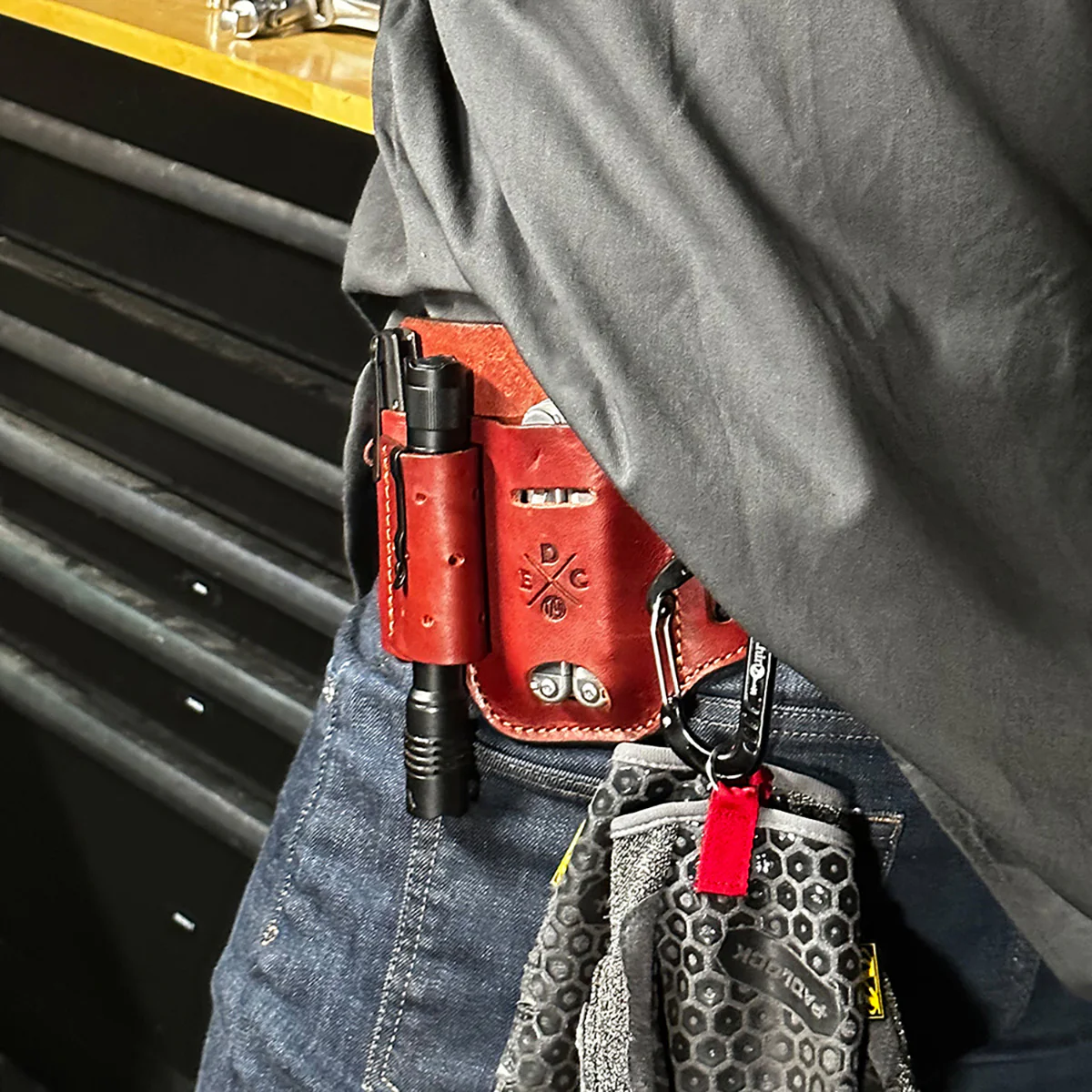 Leather Multitool Belt Sheath - Image 22