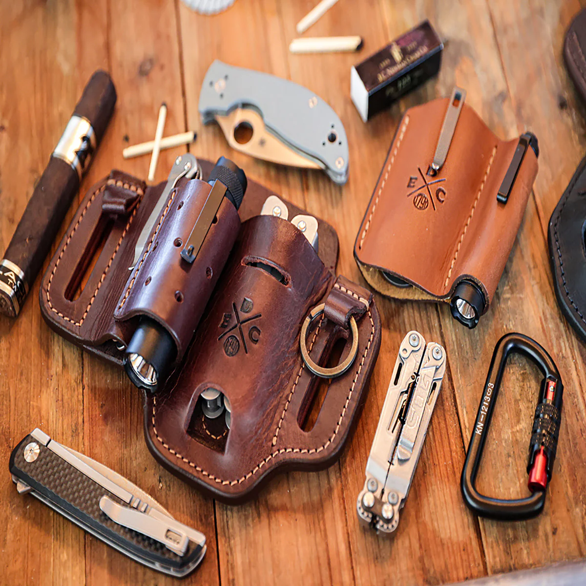 Leather Multitool Belt Sheath - Image 25