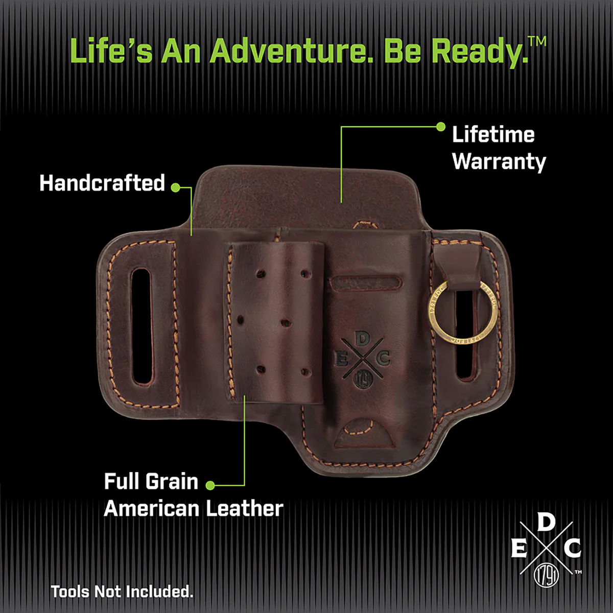 Leather Multitool Belt Sheath - Image 4