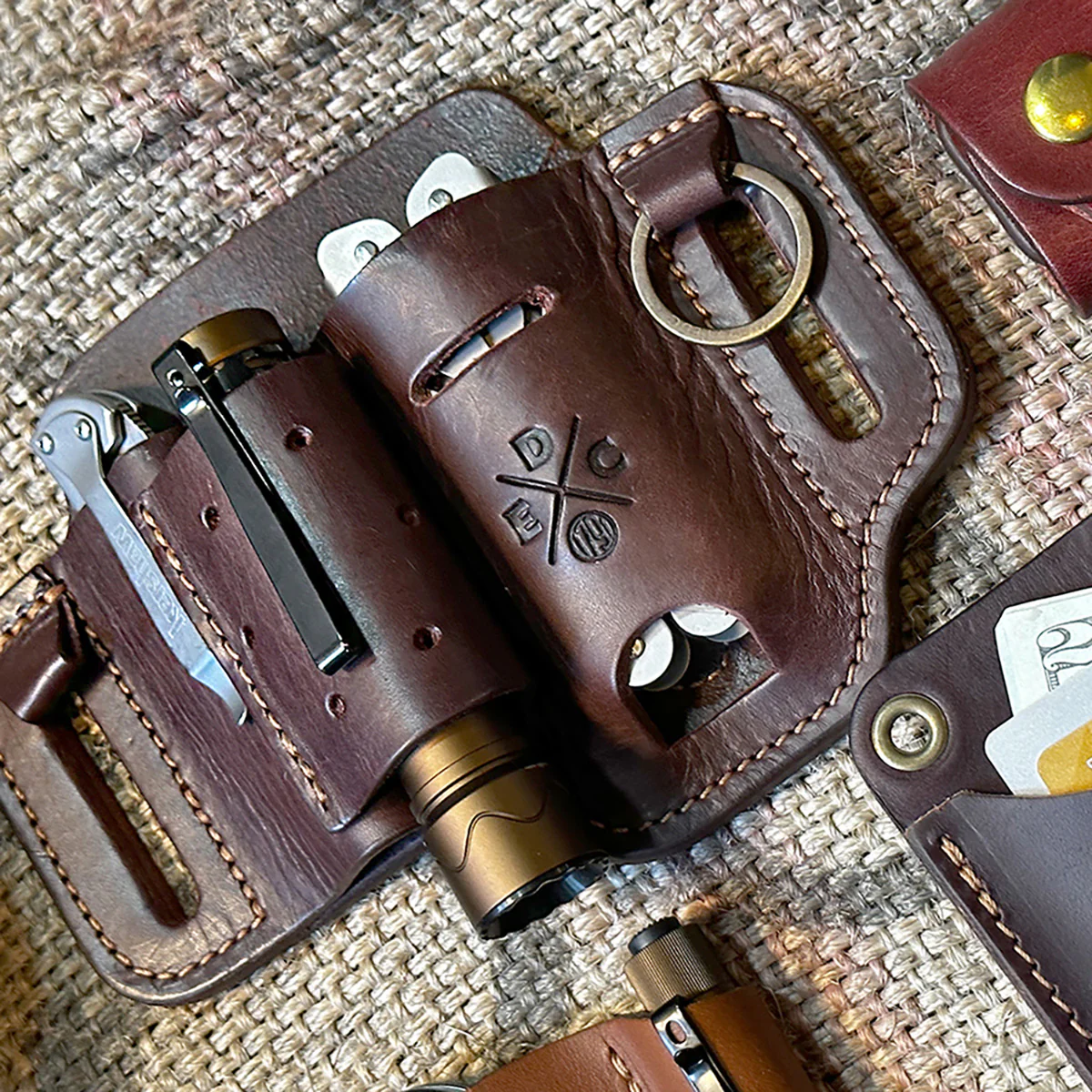 Leather Multitool Belt Sheath - Image 7