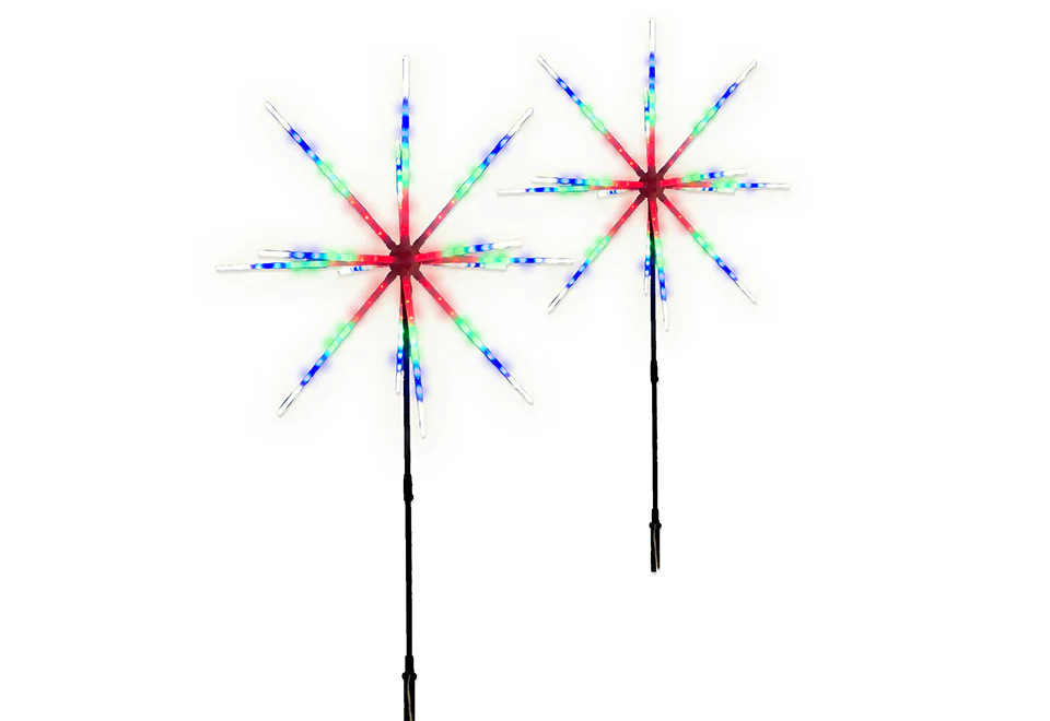 LED Garden Sparkler Lights (Set of 2) - Image 2