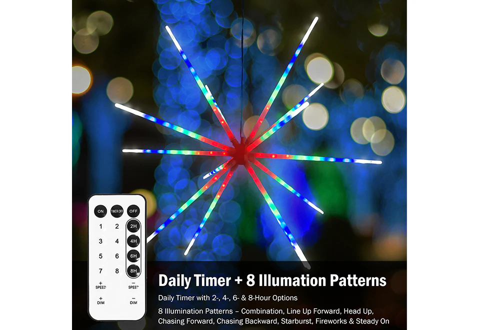 LED Garden Sparkler Lights (Set of 2) - Image 4