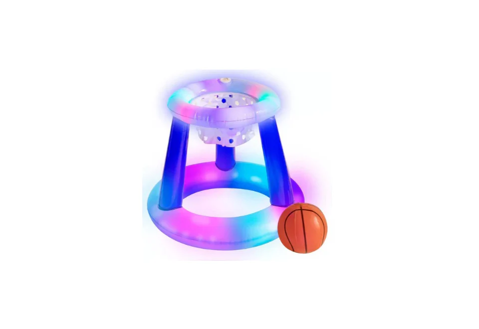 LED Inflatable Pool Basketball - Image 2