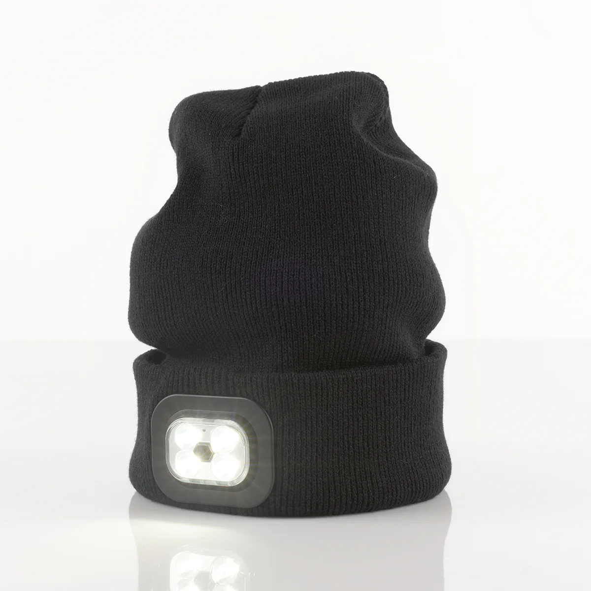 LED Light Up Beanie by Sharper Image - Image 2