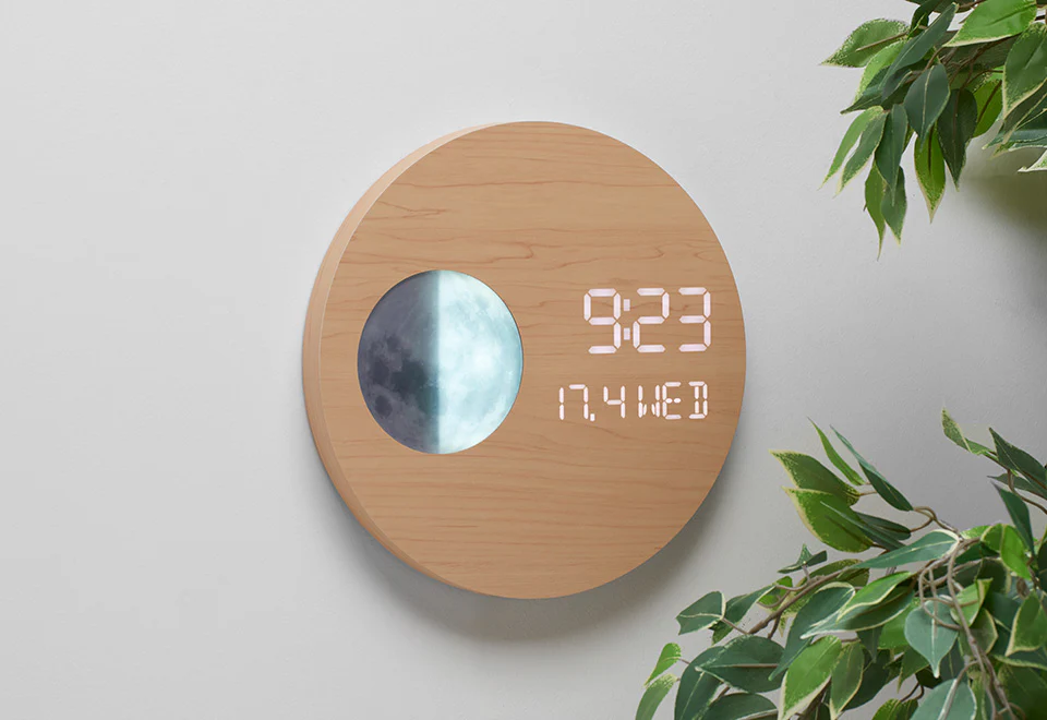 LED Moon Phase Simulation Clock - Image 10