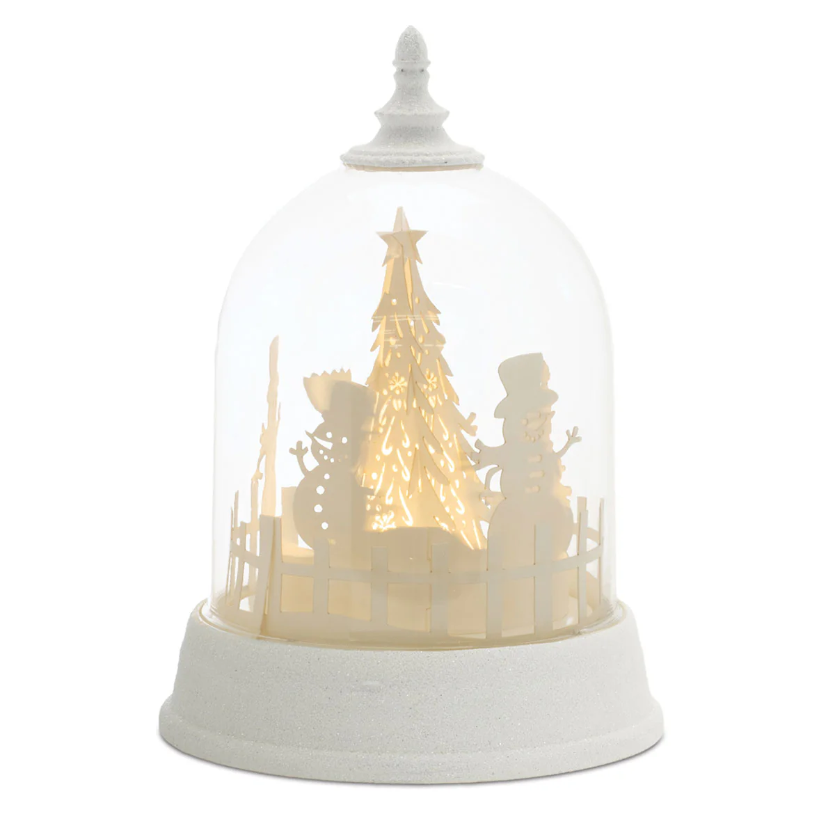 LED Rotating Snowman Globe - Image 4