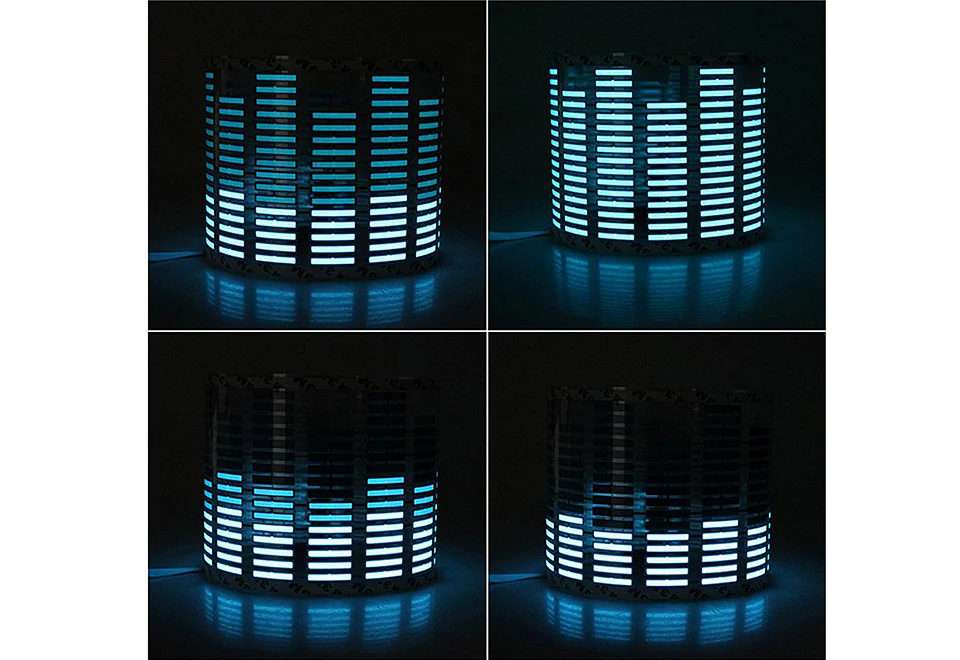 LED Sound Activated Rhythm Sticker Lights - Image 4