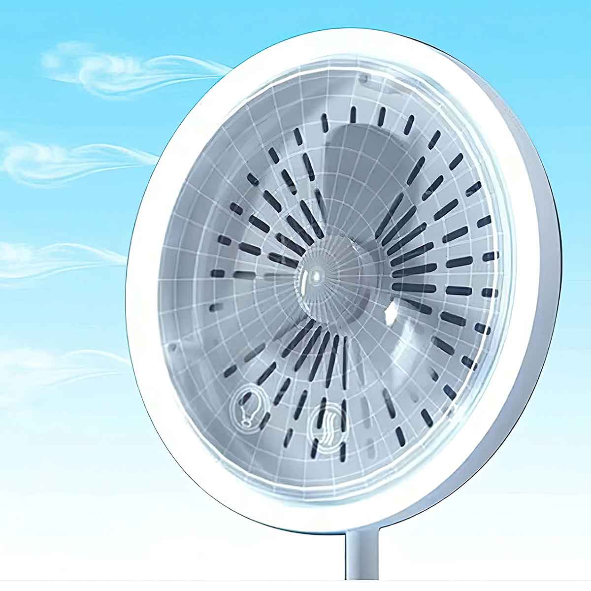 LED Vanity Mirror with Cooling Fan - Image 4