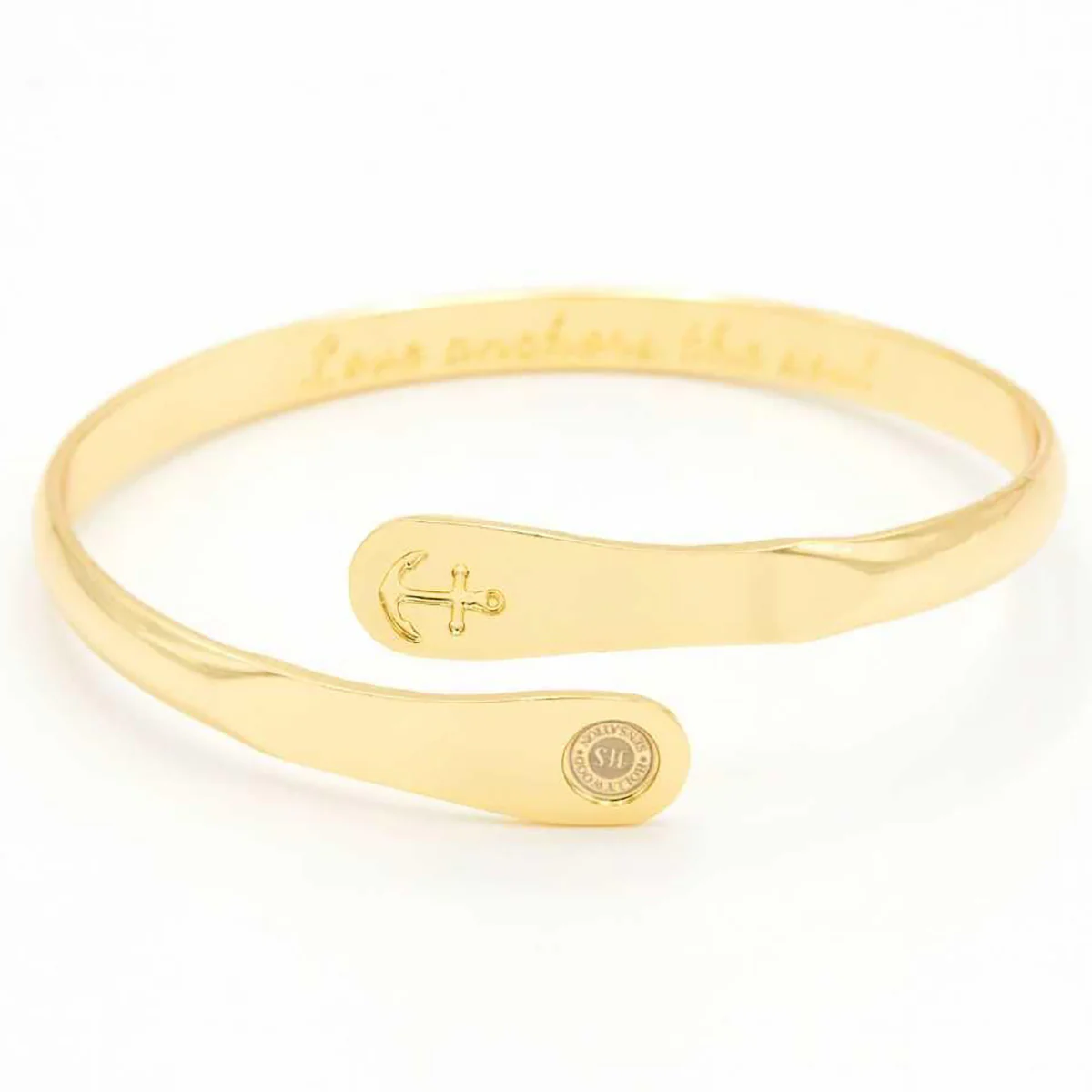 Love Anchors the Soul Engraved Bracelet - Image 3