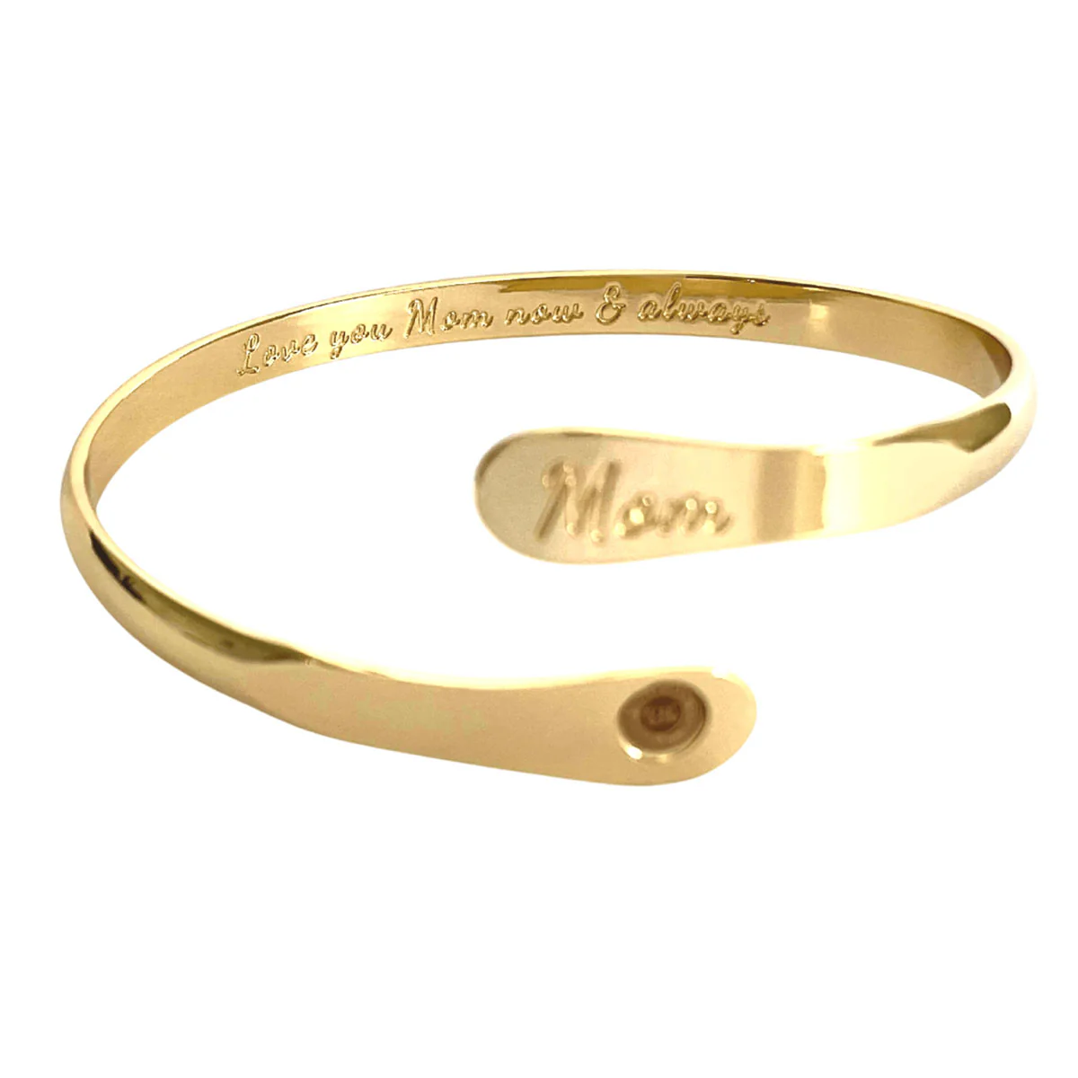 Love You Mom Engraved Bracelet - Image 4
