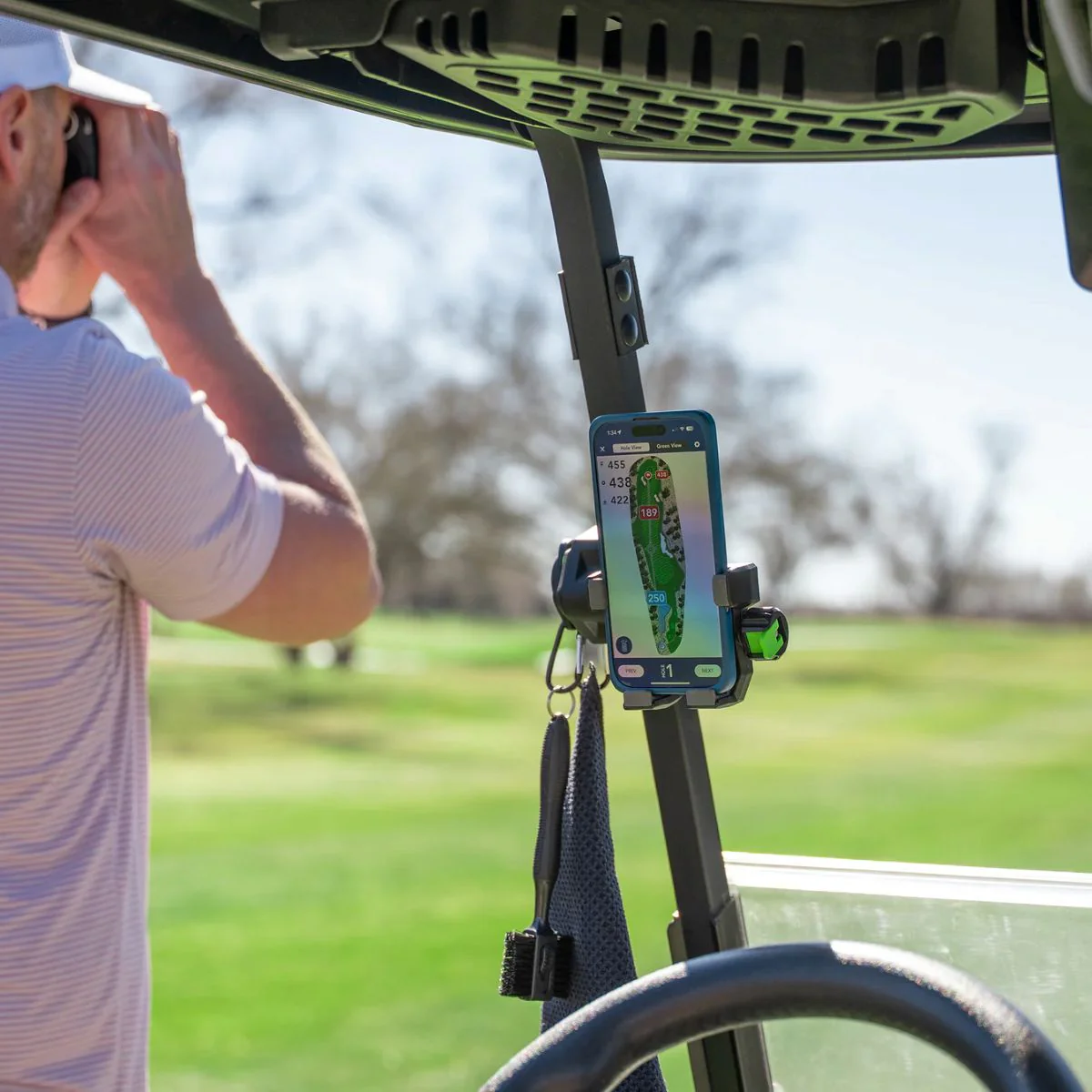 Magnetic Golf Cart Phone Holder and Gear Hub - Image 3