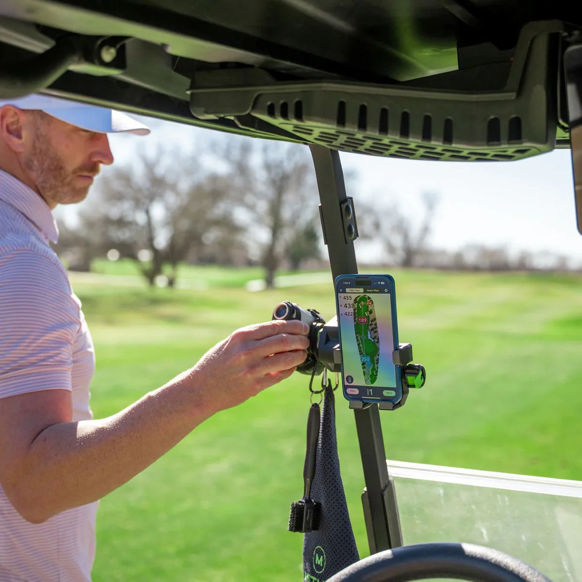 Magnetic Golf Cart Phone Holder and Gear Hub - Image 4