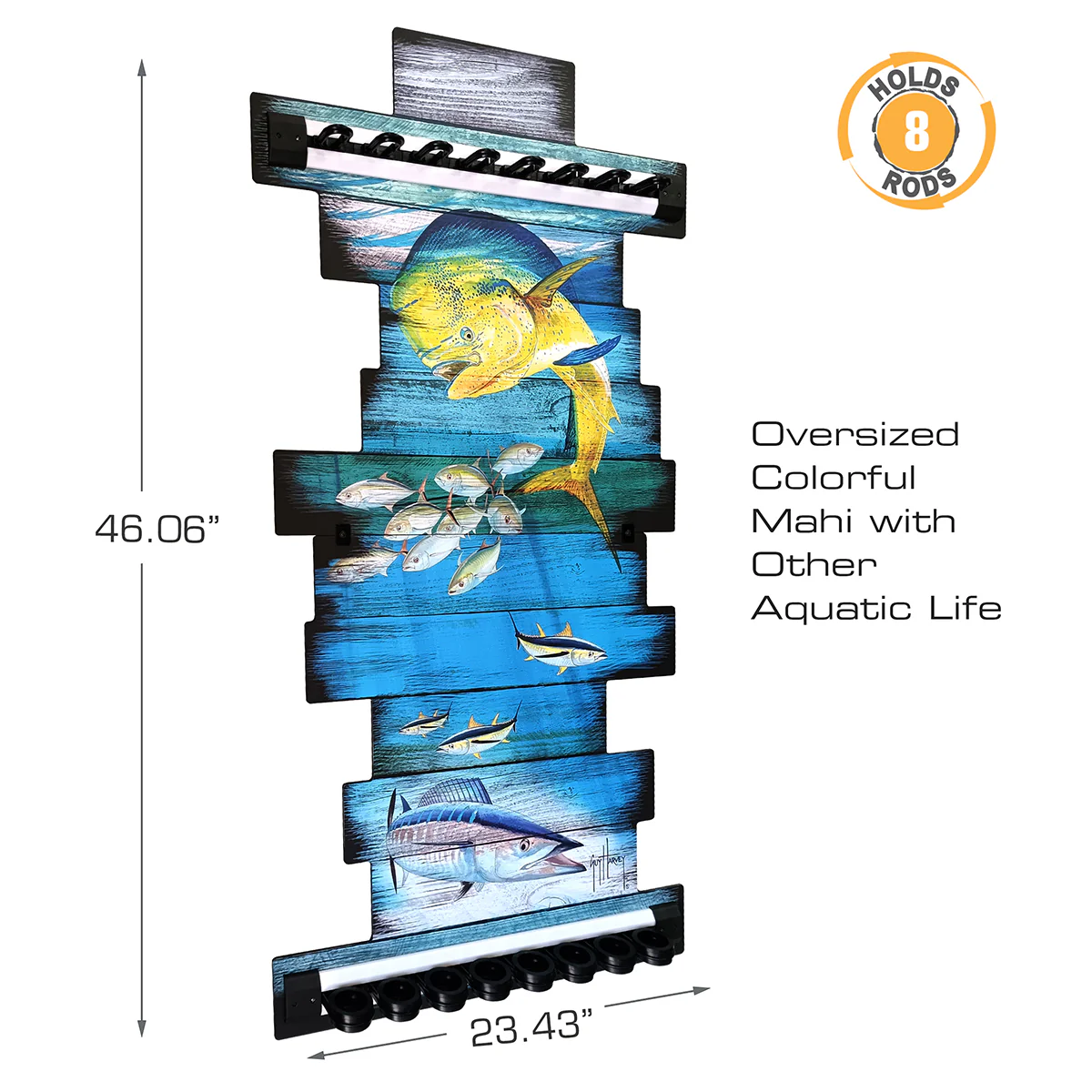 Mahi 8 Fishing Rod Rack - Image 8