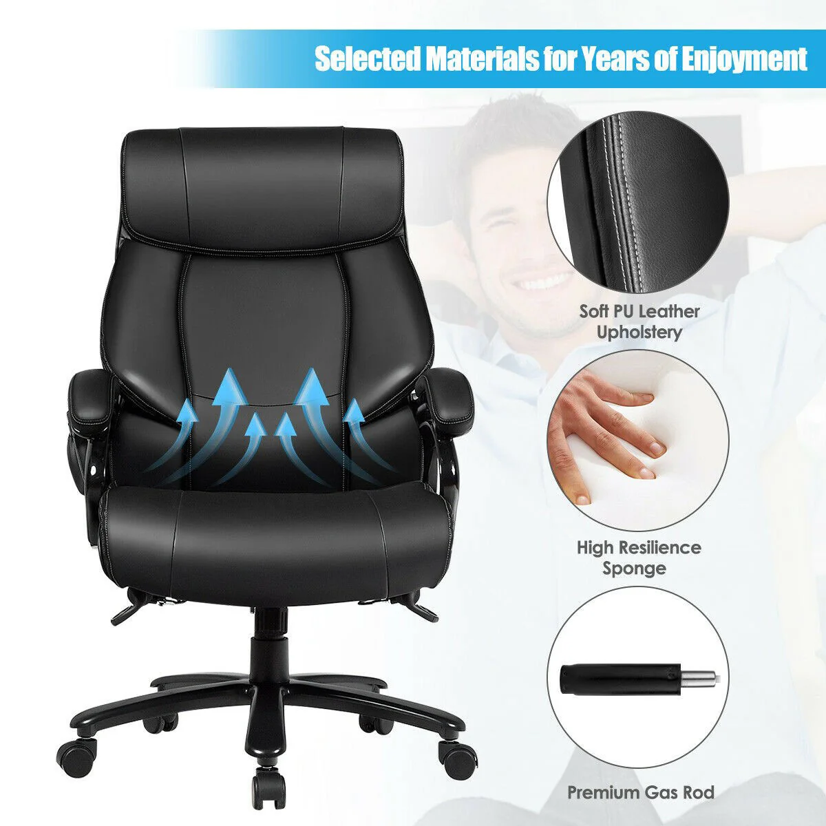 Massaging Desk Chair - Image 3
