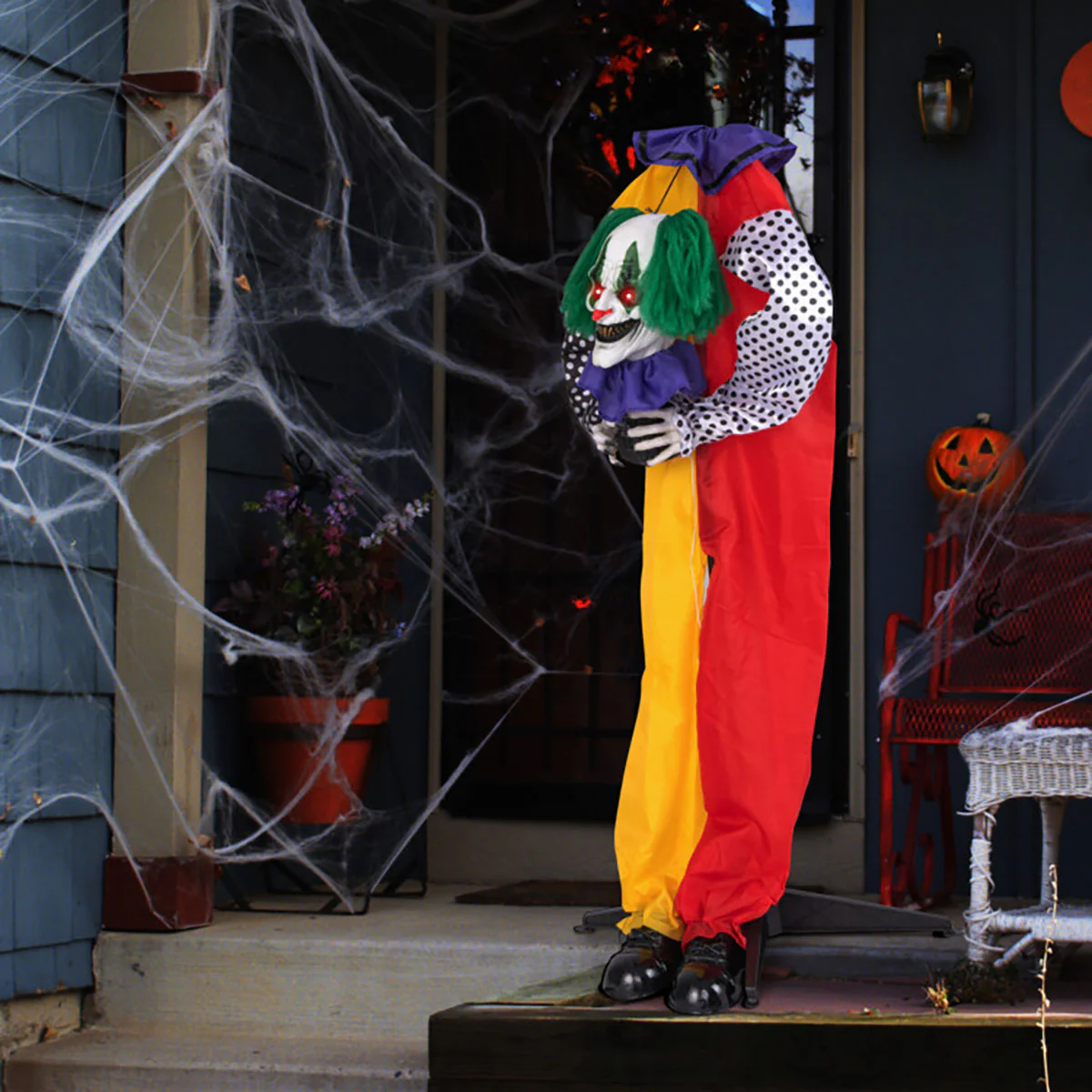 Mechanized Clown with LED Eyes and Audio - Image 3