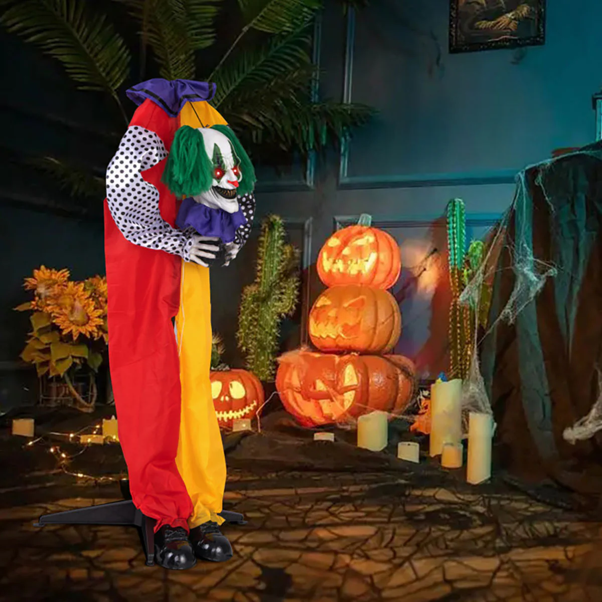 Mechanized Clown with LED Eyes and Audio - Image 9
