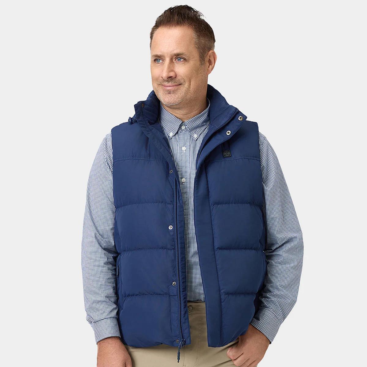 Men's Heated Down Vest - Image 13