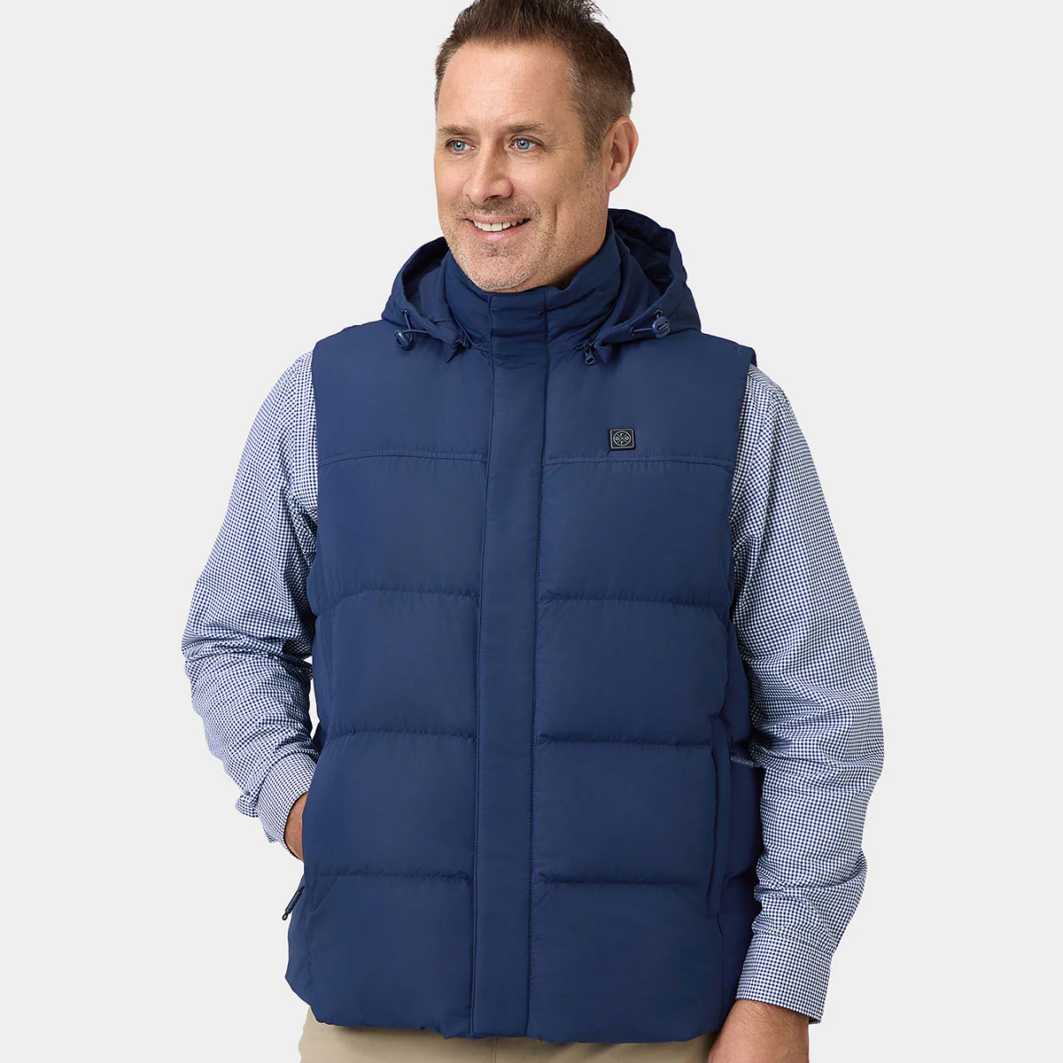 Men's Heated Down Vest - Image 14