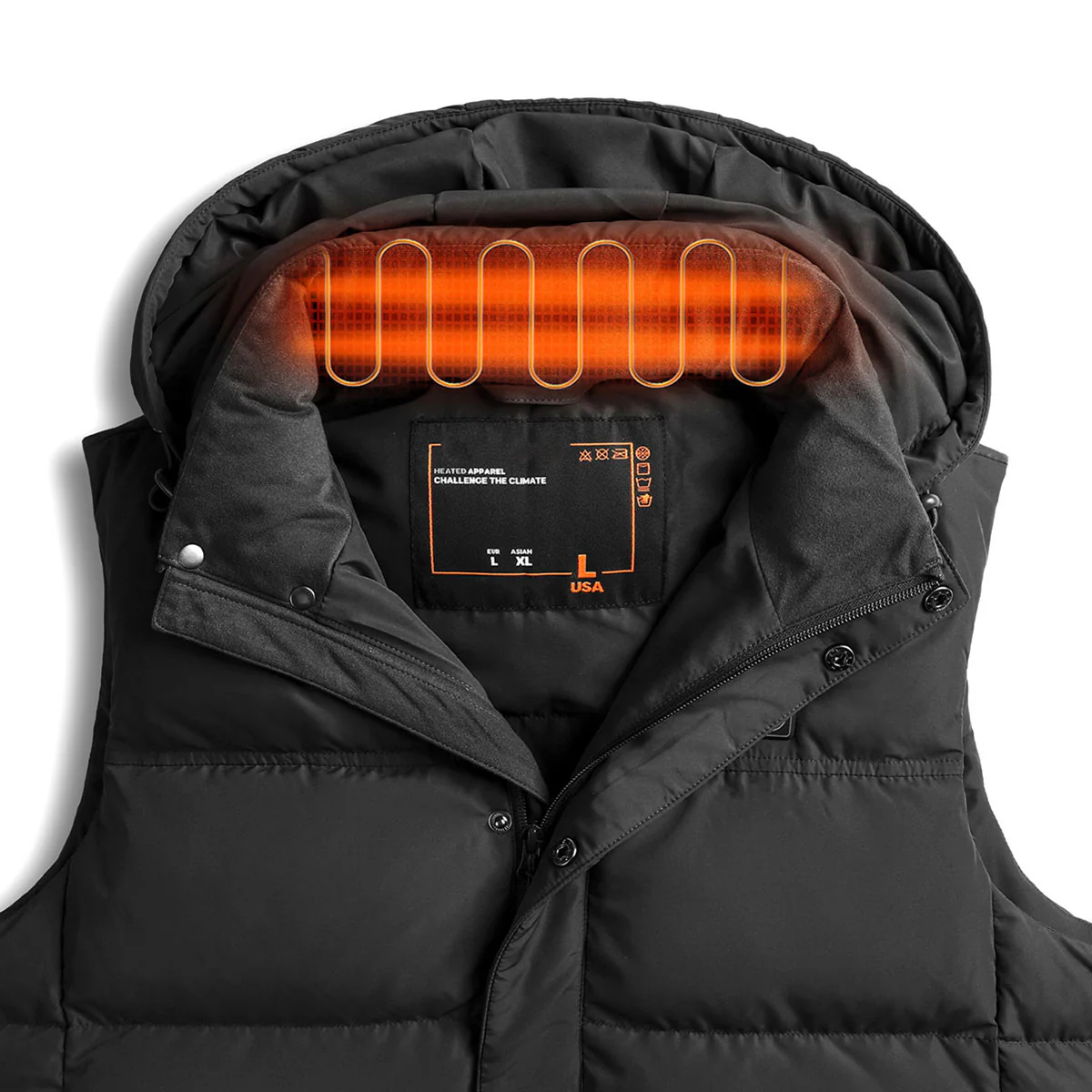 Men's Heated Down Vest - Image 6