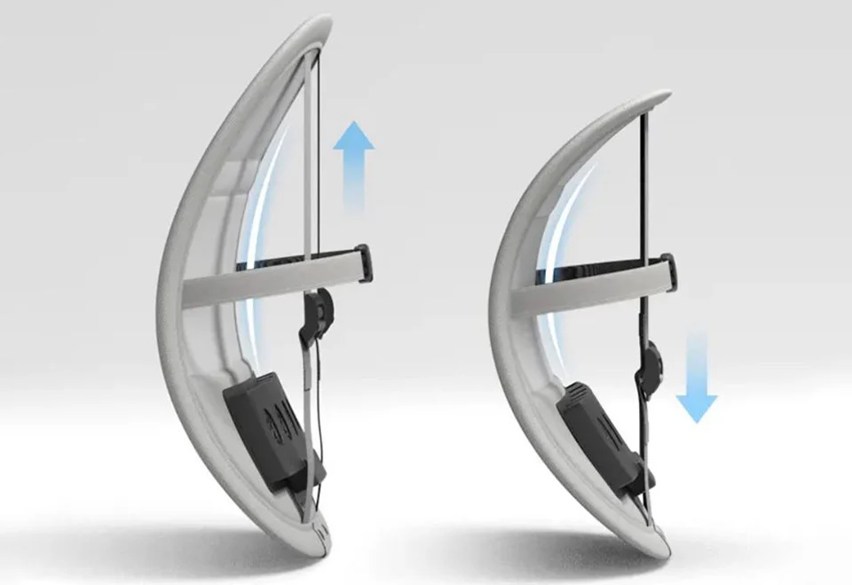 Mesh Lumbar Support with Cooling Fans - Image 3