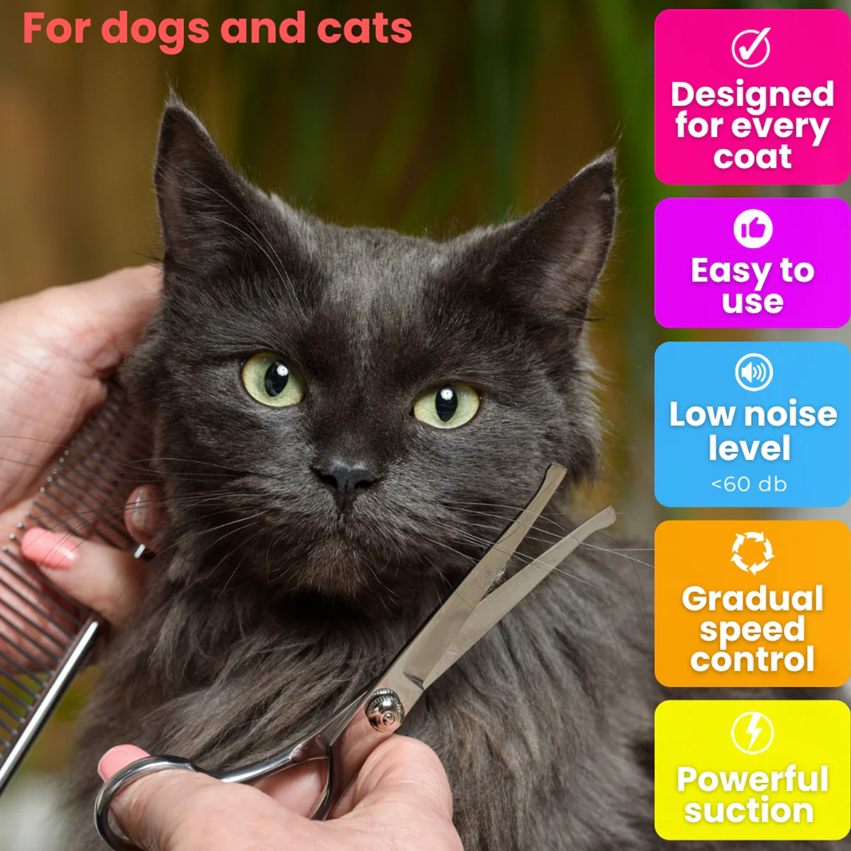 Mess-Free Pet Grooming Kit - Image 4