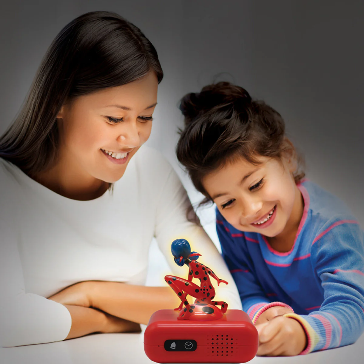 Miraculous Ladybug Digital Alarm Clock with Nightlight - Image 4