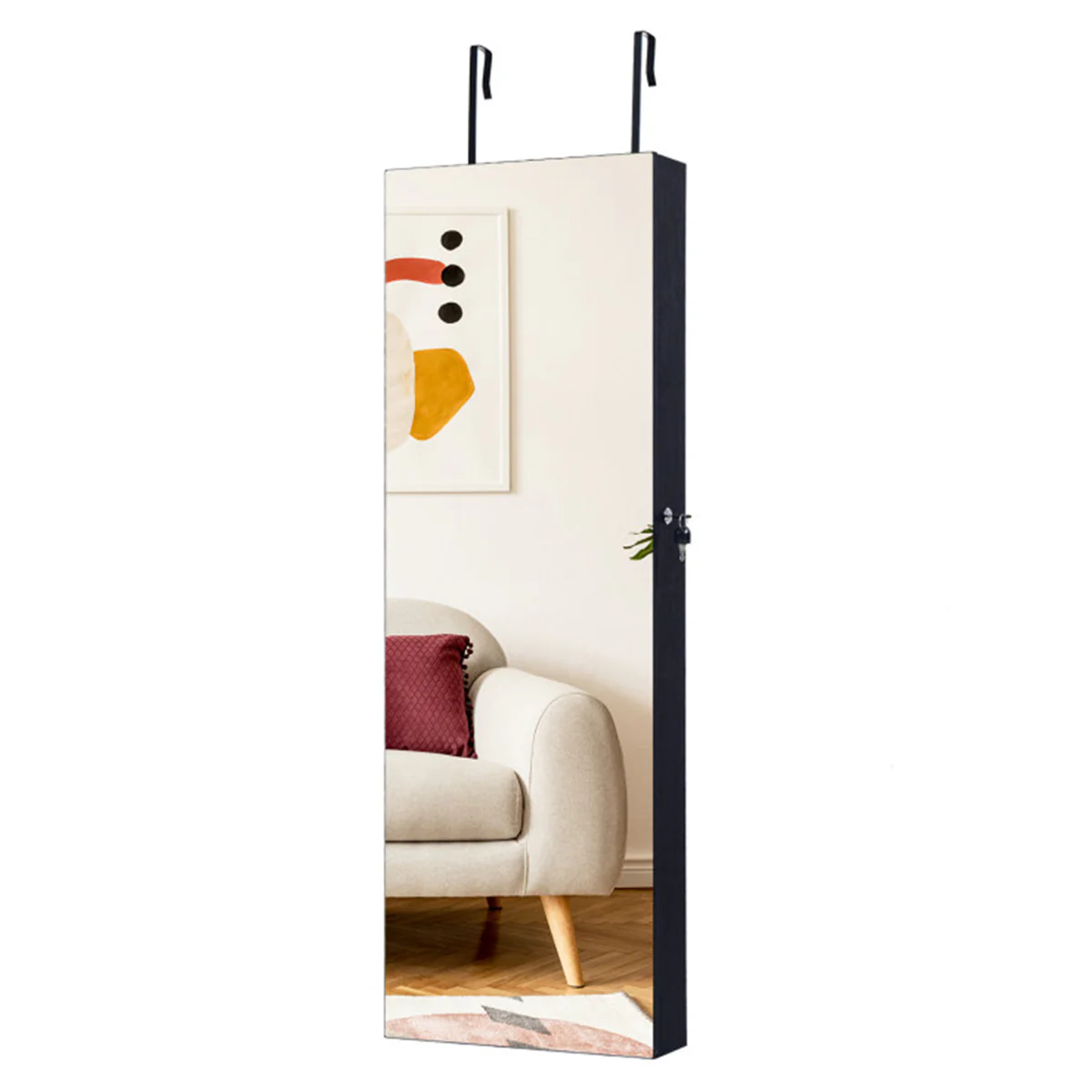 Mirrored Jewelry Cabinet Organizer - Image 11