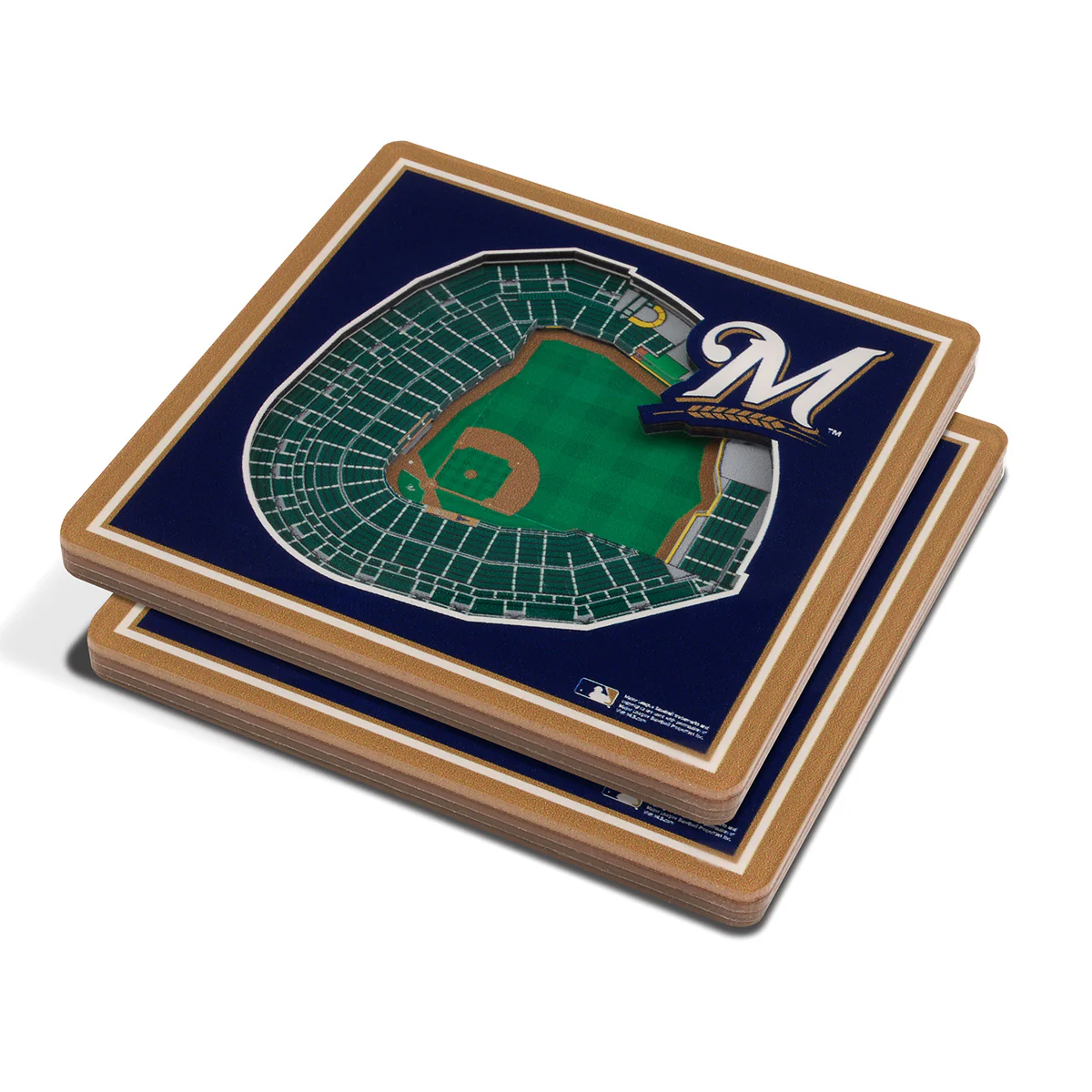 MLB 3D Stadium Coasters (Set of 4) - Image 28