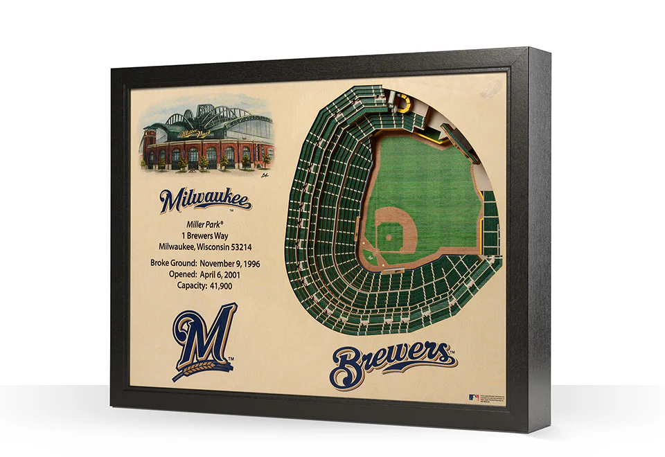 MLB 3D Stadium Wall Art - Image 24