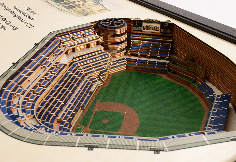 MLB 3D Stadium Wall Art - Image 33