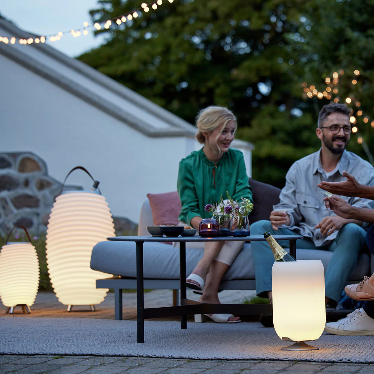 Multi-Function Indoor/Outdoor LED Party Light with Speaker & Cooler - Image 5