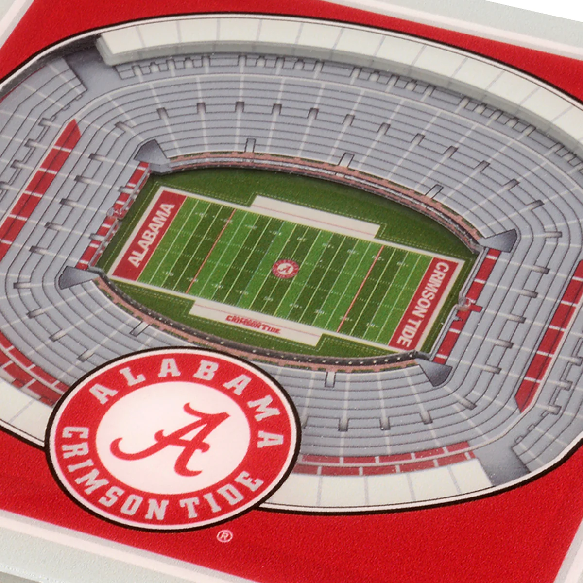 NCAA 3D Stadium Coasters (Set of 4) - Image 4