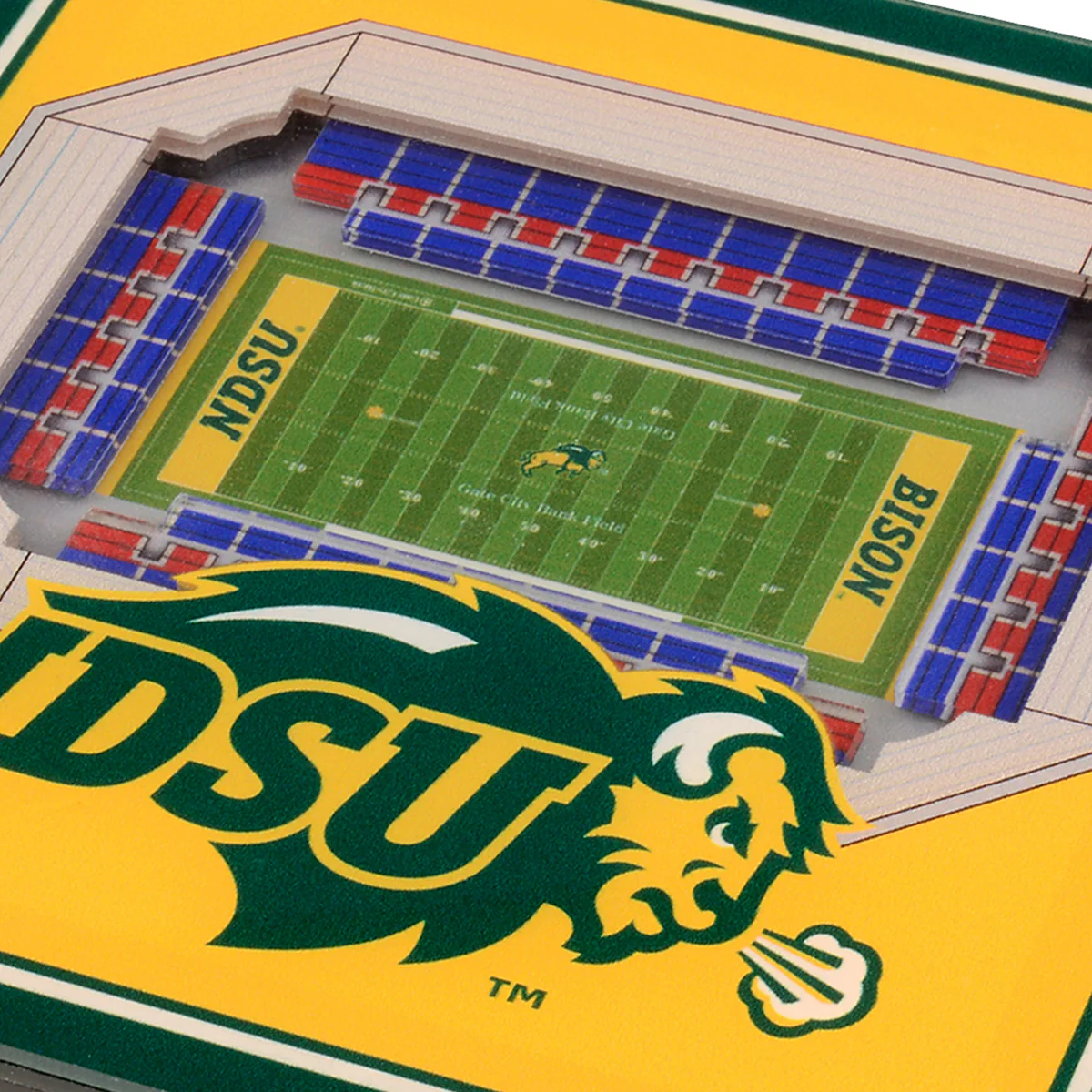 NCAA 3D Stadium Coasters (Set of 4) - Image 48