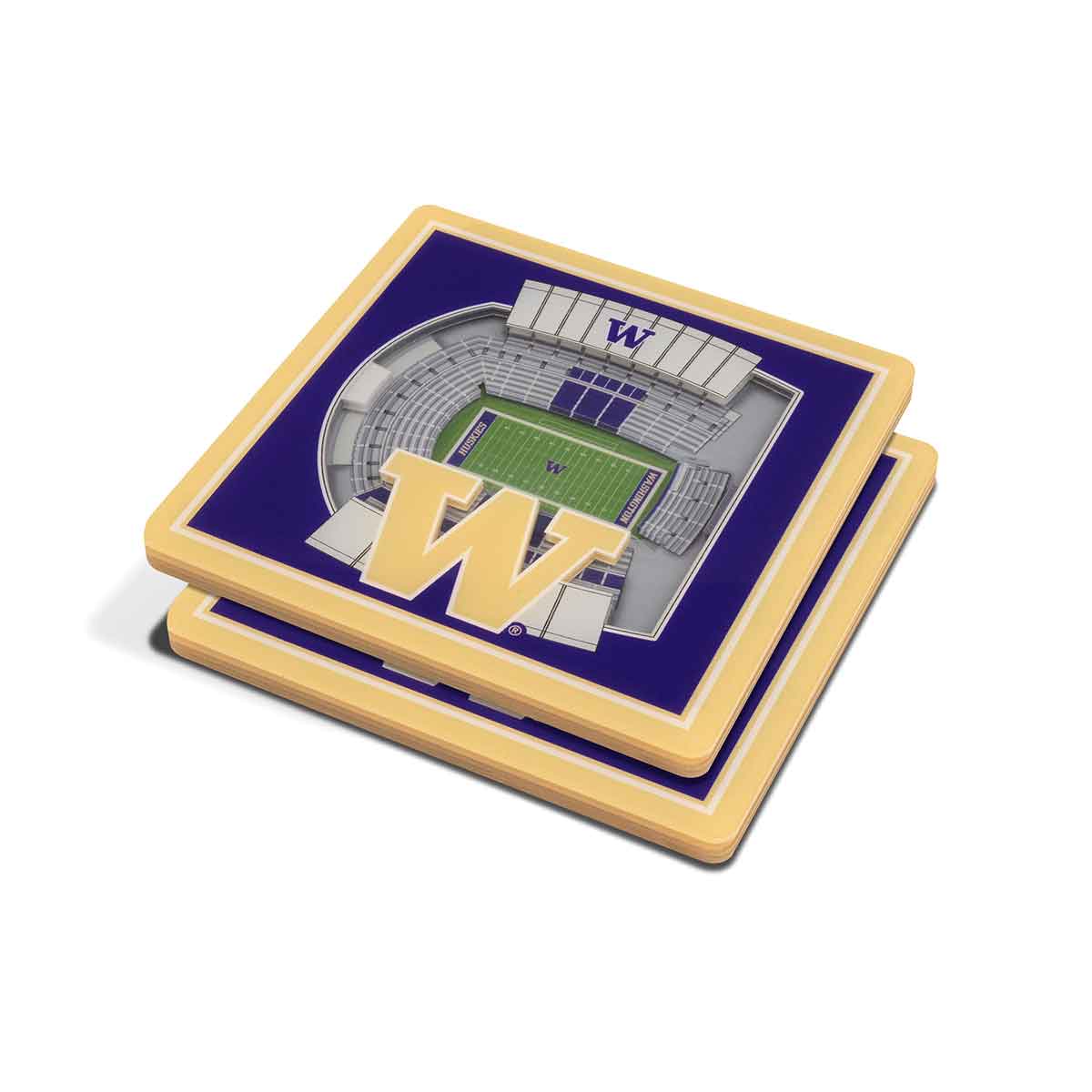 NCAA 3D Stadium Coasters (Set of 4) - Image 77