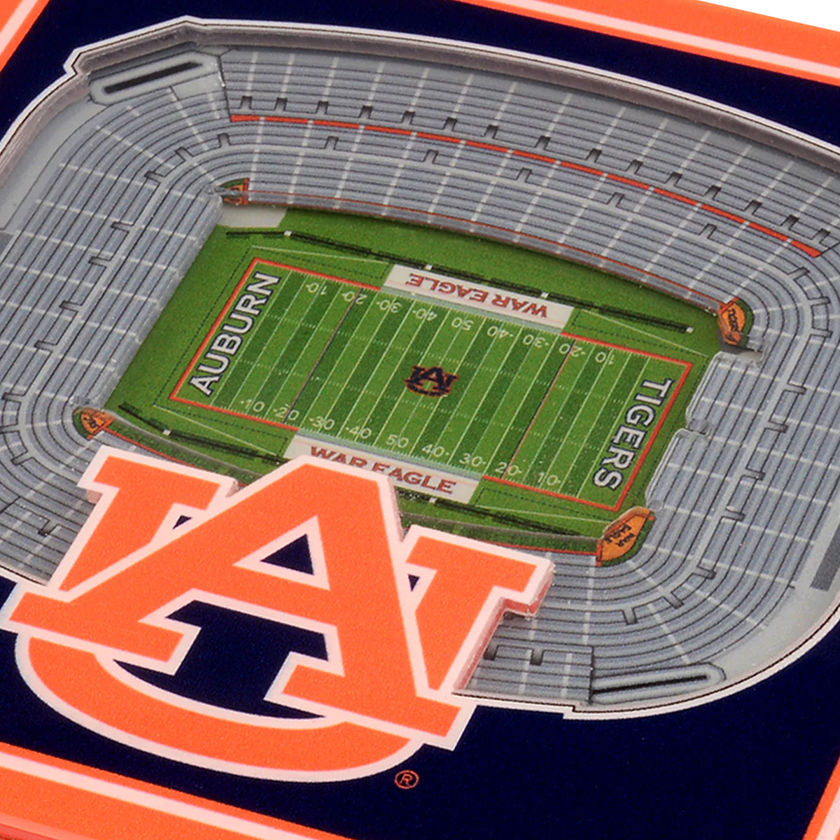 NCAA 3D Stadium Coasters (Set of 4) - Image 8
