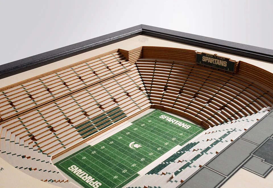 NCAA 3D Stadium Wall Art - Image 16