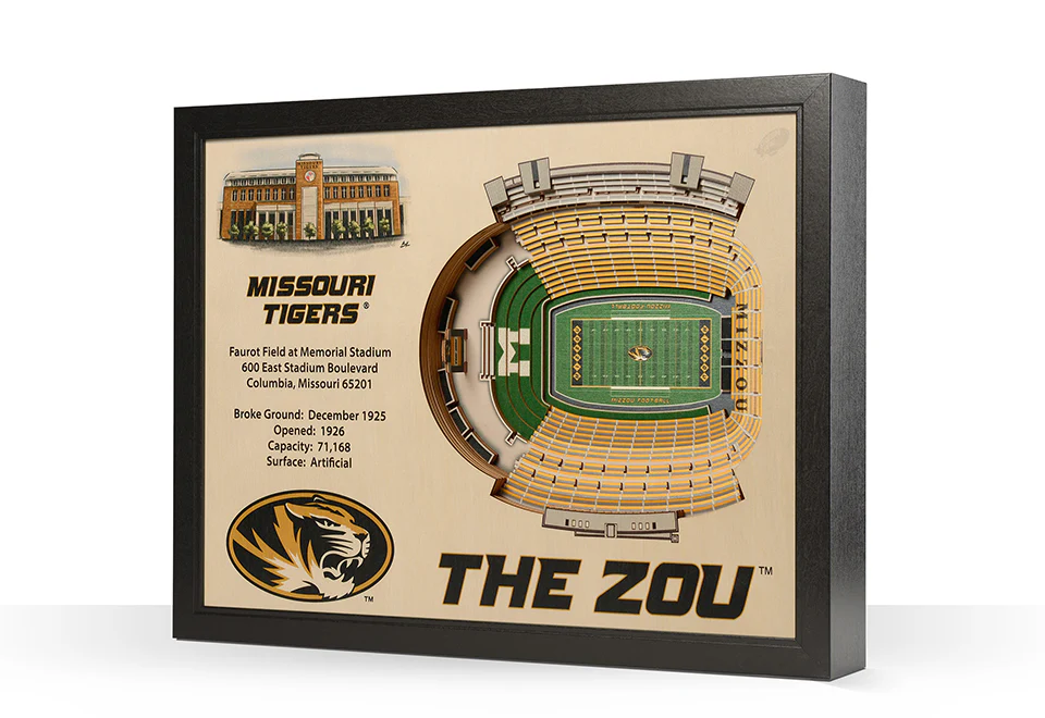 NCAA 3D Stadium Wall Art - Image 18