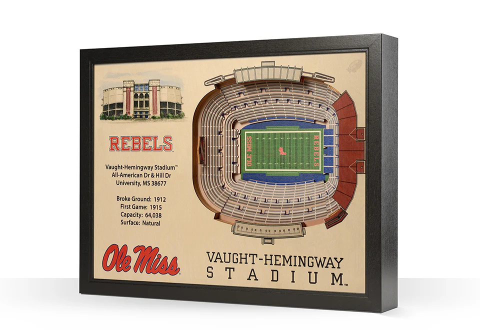 NCAA 3D Stadium Wall Art - Image 22