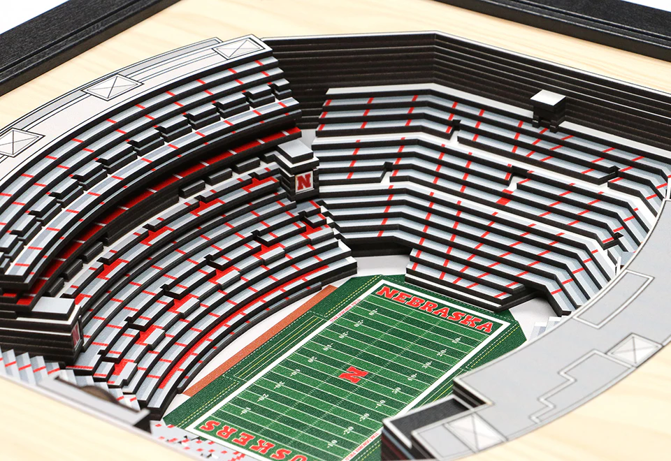 NCAA 3D Stadium Wall Art - Image 25