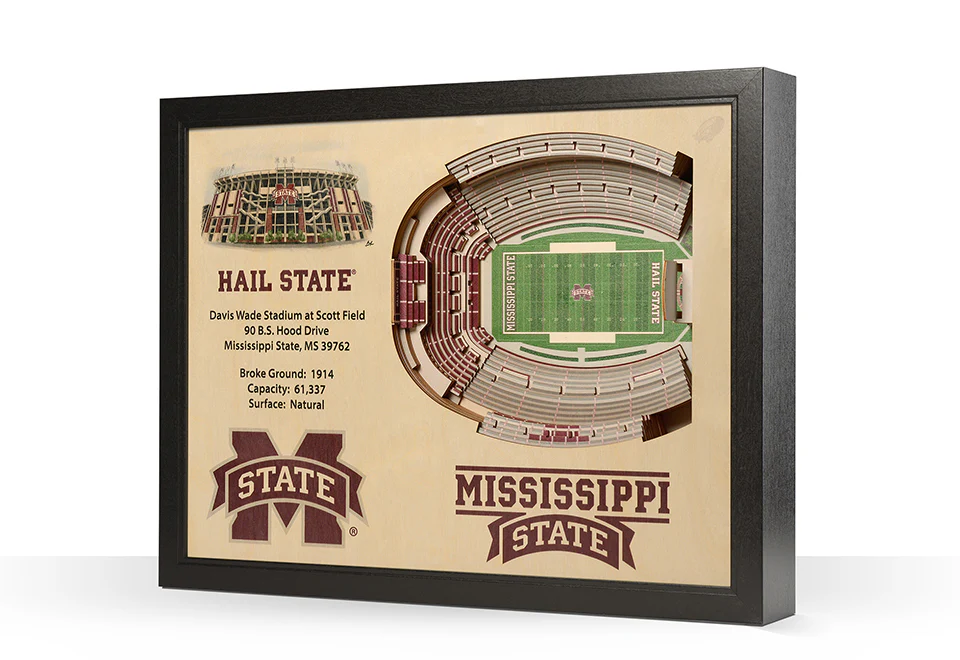 NCAA 3D Stadium Wall Art - Image 29