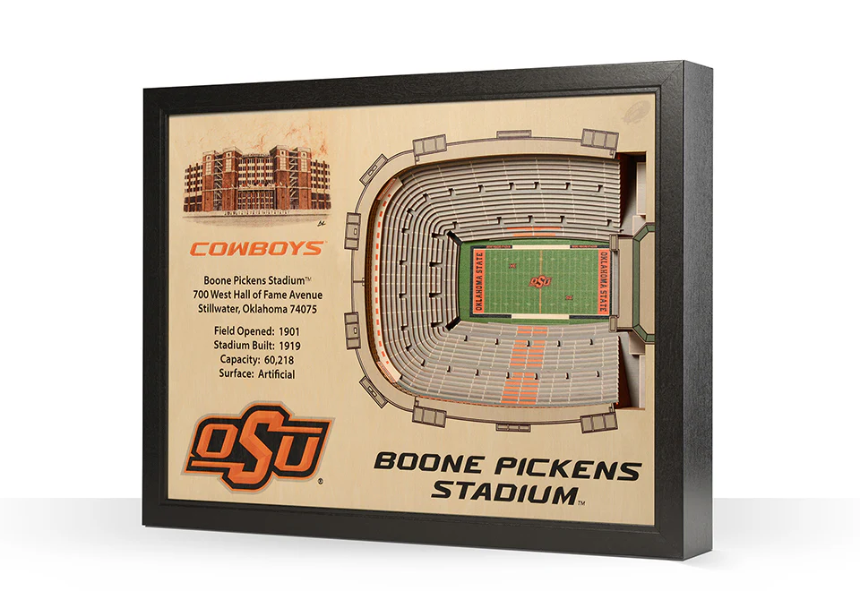 NCAA 3D Stadium Wall Art - Image 38