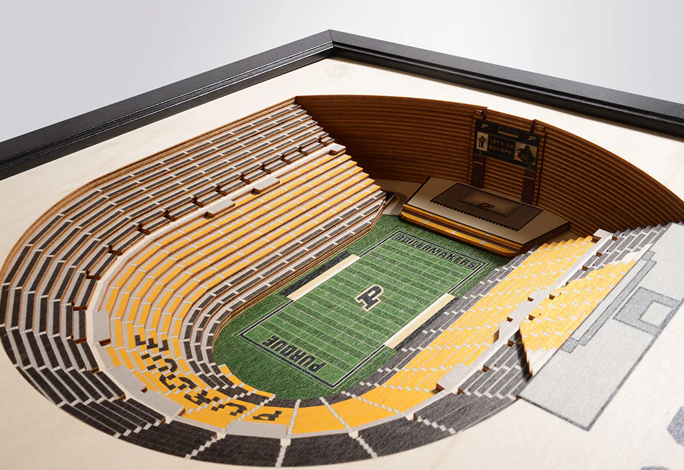 NCAA 3D Stadium Wall Art - Image 44