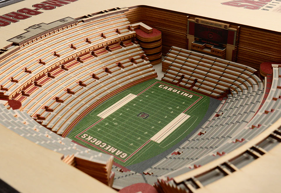 NCAA 3D Stadium Wall Art - Image 45