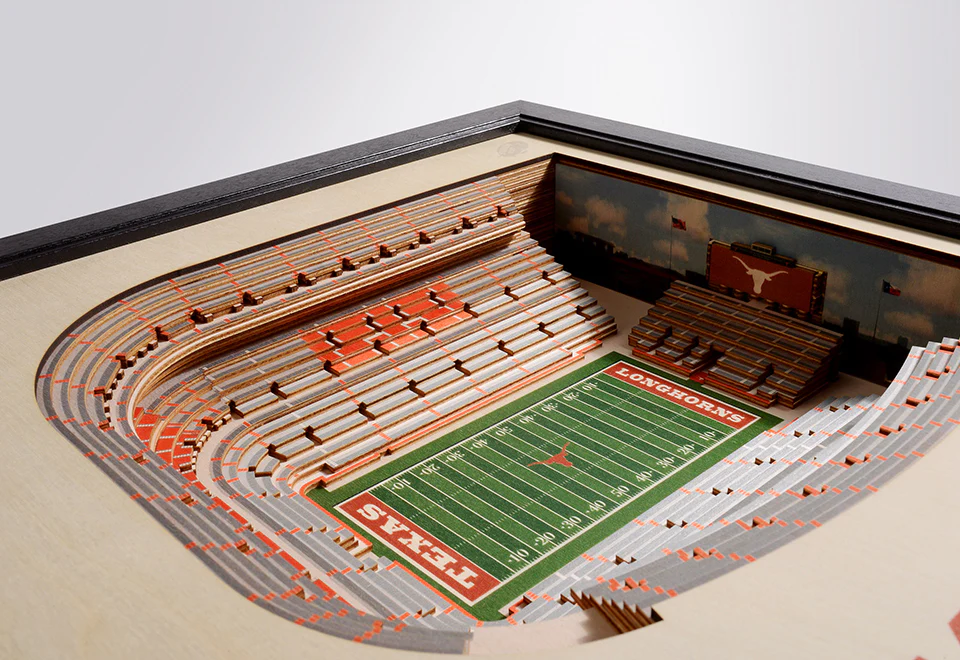 NCAA 3D Stadium Wall Art - Image 48