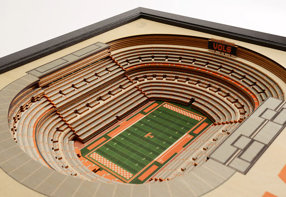 NCAA 3D Stadium Wall Art - Image 52