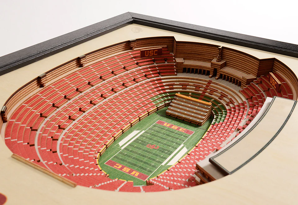 NCAA 3D Stadium Wall Art - Image 54