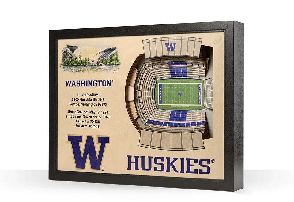 NCAA 3D Stadium Wall Art - Image 59